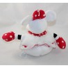 Peluche Minnie DISNEYLAND PARIS Snowman Natale 18 cm 