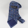 Donald DISNEYLAND PARIS azul hombre 100% corbata de seda