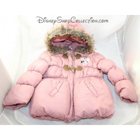 Manteau d'hiver fille DISNEY Minnie Mouse hiver rose 24 mois