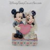 Figure Jim Shore Mickey and Minnie DISNEY TRADITIONS Two Souls, One Heart Wedding Resin 19 cm