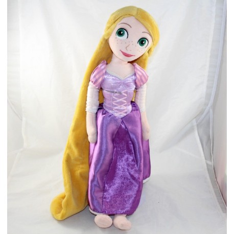 Plüschtier-Puppe Raiponce DISNEY STORE Kleid lila Prinzessin 50 cm