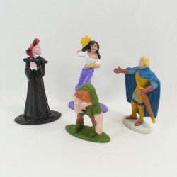 Lotto di 4 figurine Esmeralda DISNEY Il gobbo di Notre Dame