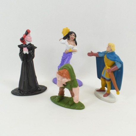 Lote de 4 figuras Esmeralda DISNEY El jorobado de Notre Dame