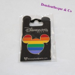 Pin es Kopf von Mickey DISNEYLAND PARIS Rainbow Disney 4 cm