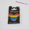 Pin's head of Mickey DISNEYLAND PARIS Rainbow Disney 4 cm