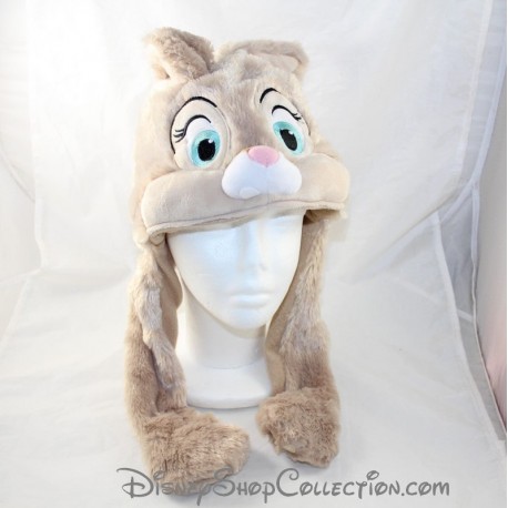 Miss Bunny conejito sombrero DISNEYLAND PARIS Disney orejas articuladas beige