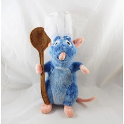Plüsch Rémy Ratte DISNEY Ratatouille Mütze und blauer Löffel 38 cm