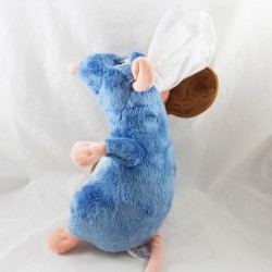 Peluche Rémy rat DISNEY Ratatouille toque et cuillère bleu 38 cm