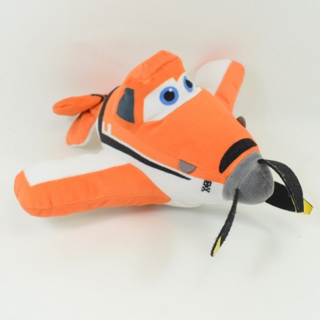 Peluche Dusty avion NICOTOY Disney Planes orange 30 cm
