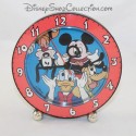 Mickey clock and his friends DISNEY round grimaces 15 cm