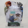 Set de figurine TOMY Disney Zootopie Clawhauser et la chauve souris pvc 7 cm