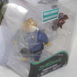 TOMY Disney zootopie Clawhauser set figurine e 7 cm pvc pipistrello