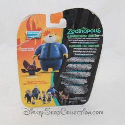 Set de figura TOMY Disney Zootopie Clawhauser y murciélago de pvc de 7 cm