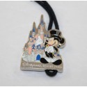 Porte clés Mickey DISNEYLAND RESORT PARIS 15 éme anniversaire étain métal