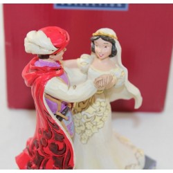 Figura Blancanieves y su príncipe DISNEY TRADITIONS Jim Shore Showcase boda Enesco resina