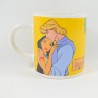 Mug Pocahontas DISNEY tasse céramique jaune John Smith 8 cm