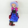 Bambola peluche Anna DISNEYPARKS la Regina della neve congelata Disney 52cm 