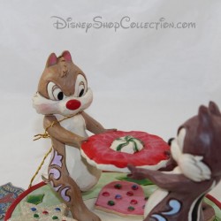 Figure Tic and Tac DISNEY Traditions Showcase Save some for Santa Jimshore Noel 12 cm