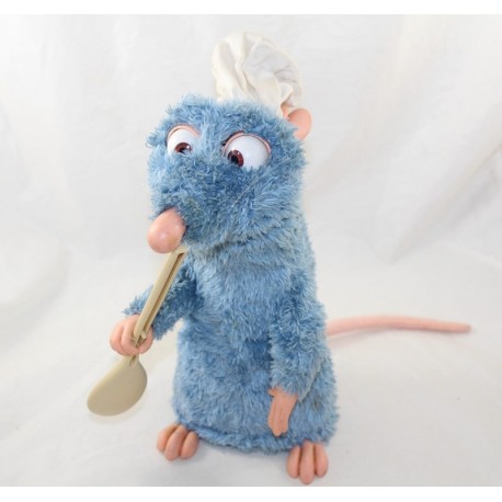 2007 Disney  Ratatouille Little Chef Remy Plush Talking  12" Inches Tall Mattel 