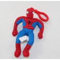 Porte clés peluche Spiderman PLAY BY PLAY Marvel l'homme araignée rouge bleu 15 cm