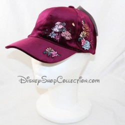 DISNEYLAND PARIS Minnie Parisienne Burgundy berretto di velluto Disney per adulti