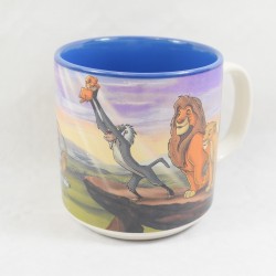 Mug Le Roi lion DISNEY STORE mug scène Mufasa Sarabi Simba et Rafiki 10 cm