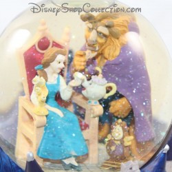 Snow globe musical DISNEY La belle et la bête boule à neige 18 cm