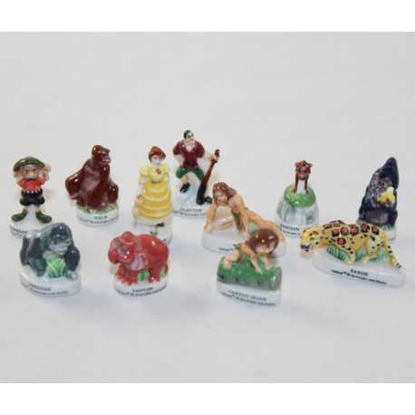 Tarzan DISNEY Bean Set 11 brilliant ceramic beans Tarzan DISNEY Bean Set 11 brilliant ceramic beans