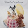 Figurine chien DISNEY TRADITIONS Jim Shore La Belle et le clochard A Moonlit Romance 16 cm