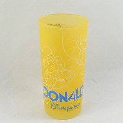 Top glass Donald DISNEYLAND PARIGI giallo blu Disney 14 cm