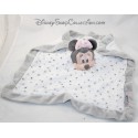 Doudou flat Minnie NICOTOY Disney grey white lange 36 cm