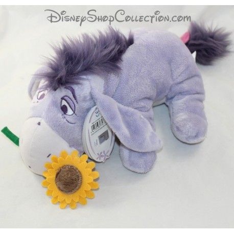 Asino d'asino NicoTOY Disney Eeyore's Little Moments fiore di girasole 28 cm