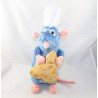 Peluche rat Remy DISNEY NICOTOY Ratatouille avec fromage bleu 38 cm