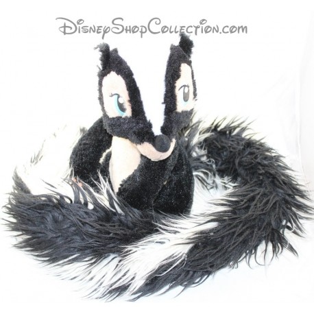Disney PARKS Bambi larga cola blanca negra 32 cm