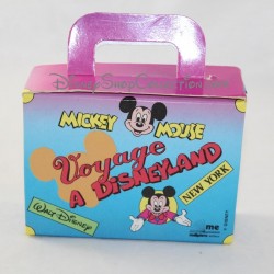 Pequeña maleta de cartón Mickey Mouse viajar a Disneyland Paris Disney 1992