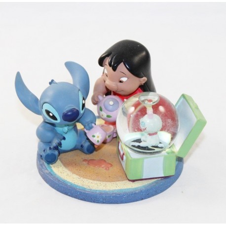 Snow globe Lilo and Stitch DISNEYLAND PARIS cup of Lilo-Stitch snowball tea