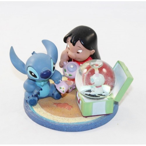Enesco Disney Lilo & Stitch - Boule à neige - Waterglobe - Snowglobe