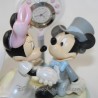 Mickey Und Minnie DISNEY Sammlerfigur Hochzeit Uhr 12 cm