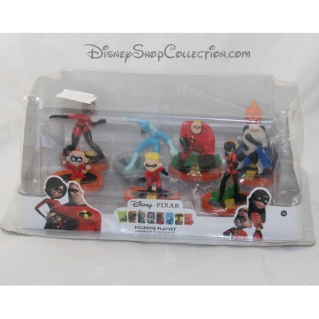 DISNEY Figure Set The Indestructible Playset 7 Figurines