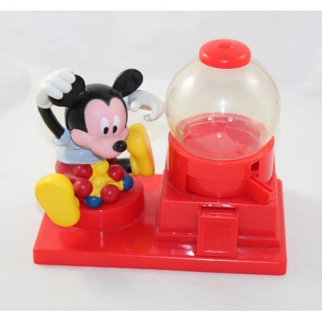 Distribuidor Mickey Mouse DISNEY Goma de mascar caramelos de plástico rojo 20 cm