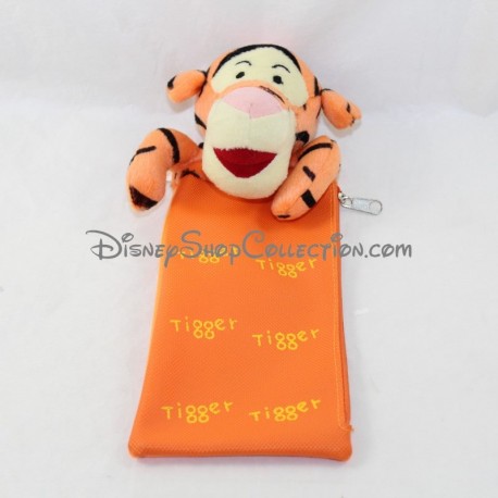 Trousse peluche tigre GATTEGNO Disney Tigrou orange 24 cm