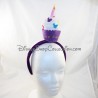 Kopfklammer Cupcake DISNEYLAND PARIS Headband Jubiläum Kerze lila Disney 26 cm