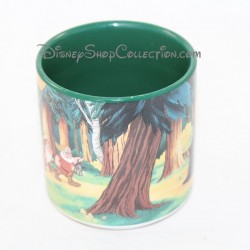 Mug scene DISNEY Snow White and the 7 green dwarfs 9 cm