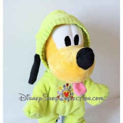 Plush Dog Pluto DISNEY NICOTOY Pajamas Green Hood 28 cm