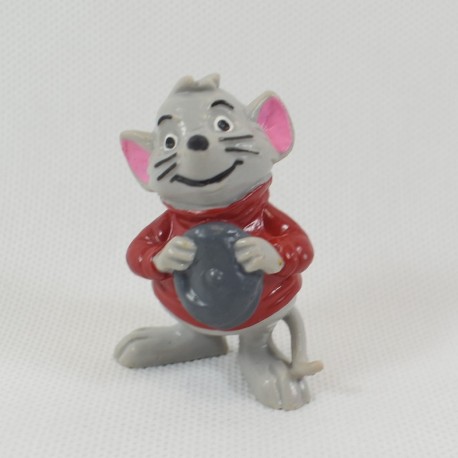 Figure Bernard mouse BULLYLAND Disney Bernard and Bianca pvc Bully 6 cm