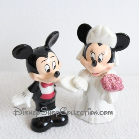 Set sel et poivre DISNEYLAND PARIS Mickey Minnie mariage salt & pepper 