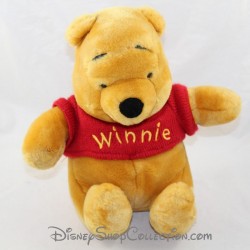 Winnie the Pooh DISNEYLAND DISNEYLAND classica t-shirt rosso Disney seduta 23 cm