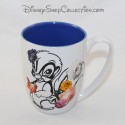 Mouffe Blumen Mug DISNEYLAND PARIS Bambi Keramik Tasse Disney 10 cm