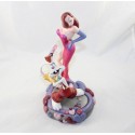 Figurine Jessica et Roger Rabbit DISNEY Makrita boîte à bijoux résine 27 cm