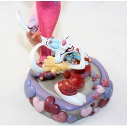 Figurine Jessica et Rogger Rabbit DISNEY Makrita boîte à bijoux résine 27 cm
